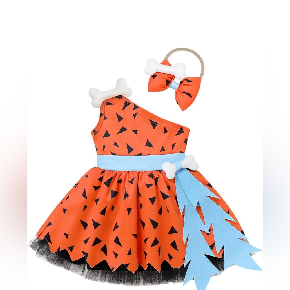 Pebbles Flintstone Kids Costume